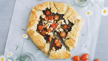 Patlıcanlı Galette Tarifi