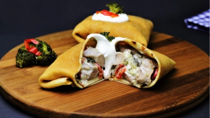 Hindi ve Mevsim Sebzeli Krep Tarifi