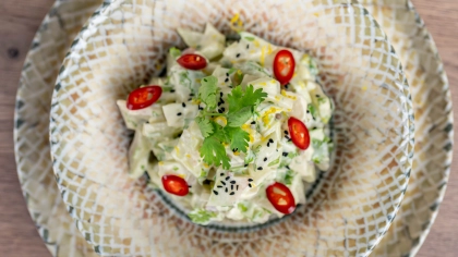 Karpuz Kabuğu Turşusu Salatası Tarifi