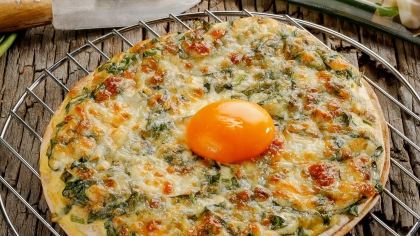 Ispanaklı Pizza Tarifi