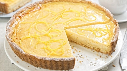Zencefilli Çörek Tabanlı Limonlu Tart Tarifi