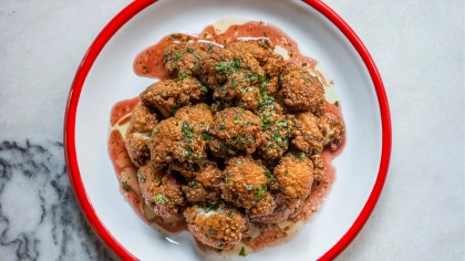 Soslu Karnabahar Kızartma Tarifi
