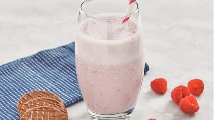 Ahududulu Sütlü Smoothie Tarifi