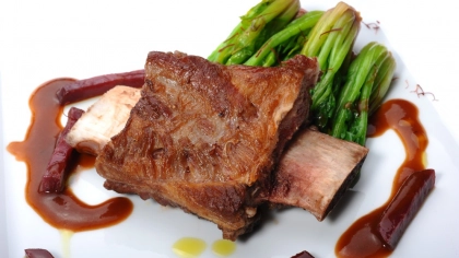 Pancarlı ve Ispanak Köklü Dana Kafes Tarifi