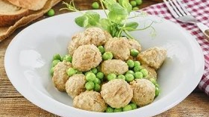 Fesleğenli Bezelyeli Misket Köfte Tarifi