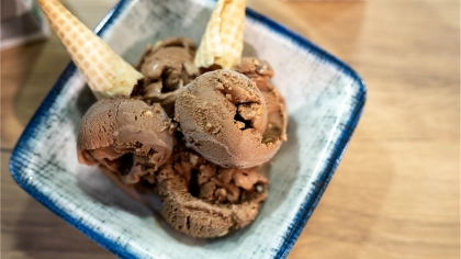 Bitter Çikolatalı Fındıklı Dondurma Tarifi