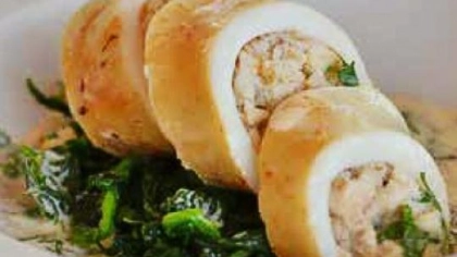 Kremalı Kalamar Dolma Tarifi