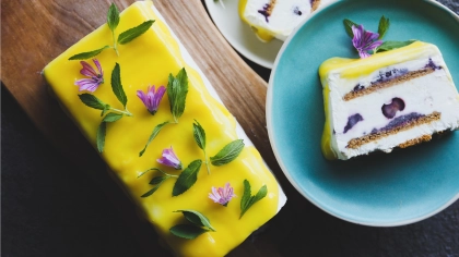 Yaban Mersinli Cheesecake Dondurma Tarifi