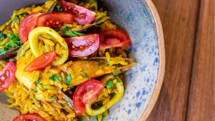 Deniz Mahsullü Paella Tarifi