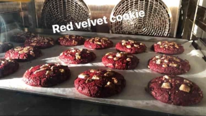 Çikolatalı Kırmızı Kadife Kurabiye Tarifi