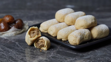 Kestane Dolgulu Kurabiye Tarifi