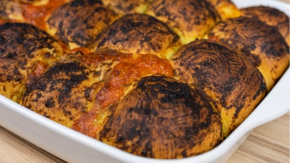 Pesto Soslu Roll Ekmek Tarifi